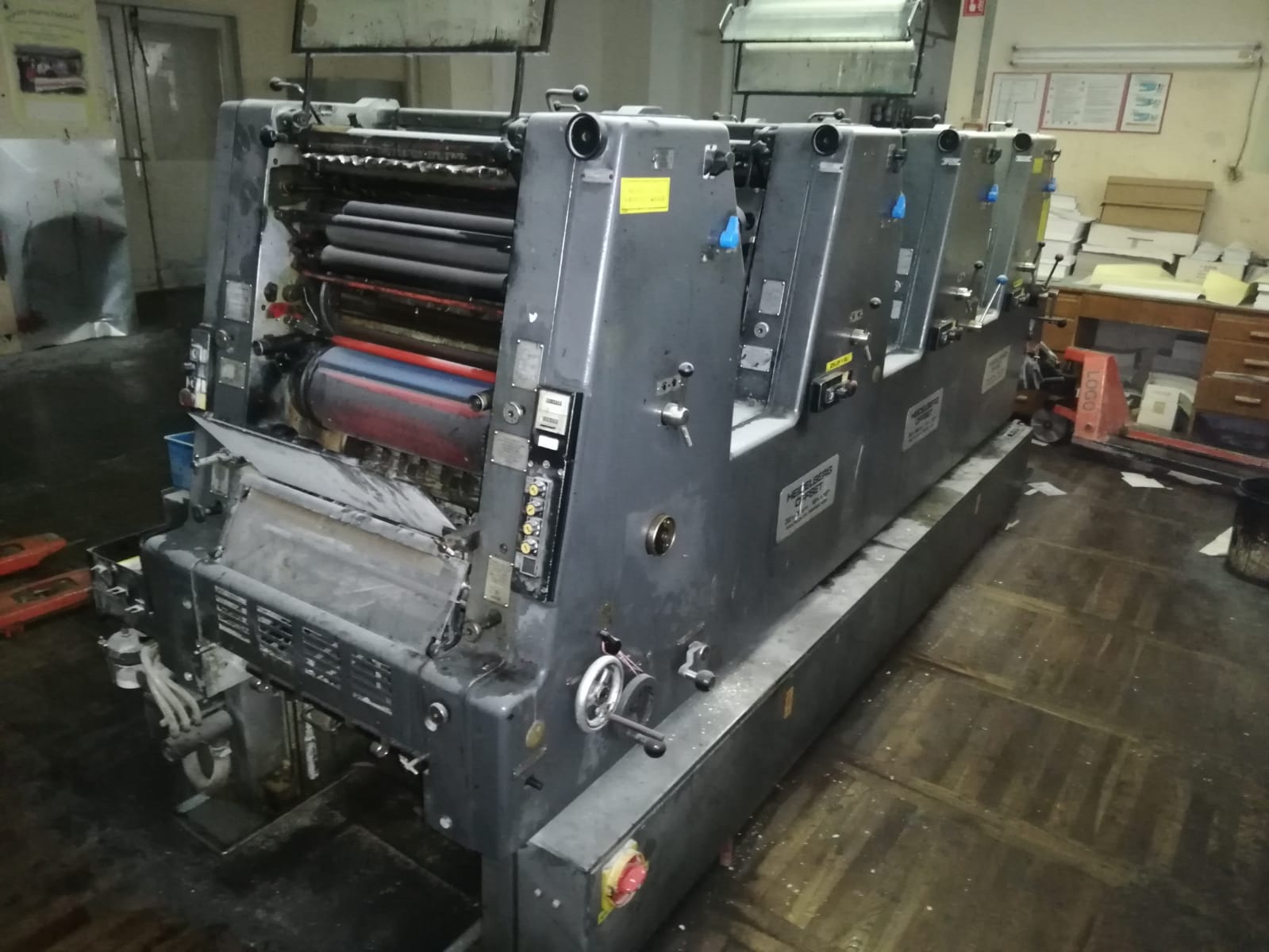 Heidelberg gtovp 46 4 Colors 1980 Printing Machines