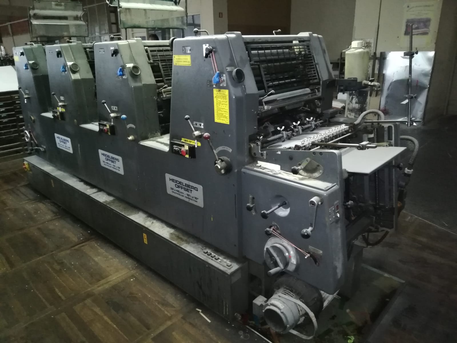 Heidelberg gtovp 46 4 Colors 1980 Printing Machines
