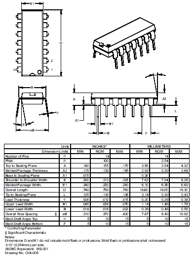 PIC16F676 Datasheet