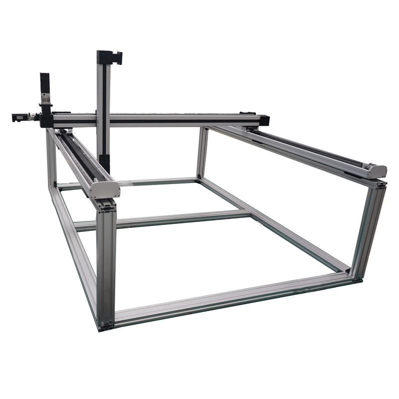 Linear Gantry Robot Belt Driven XYZ Stage Ball Screw Motorized Rail