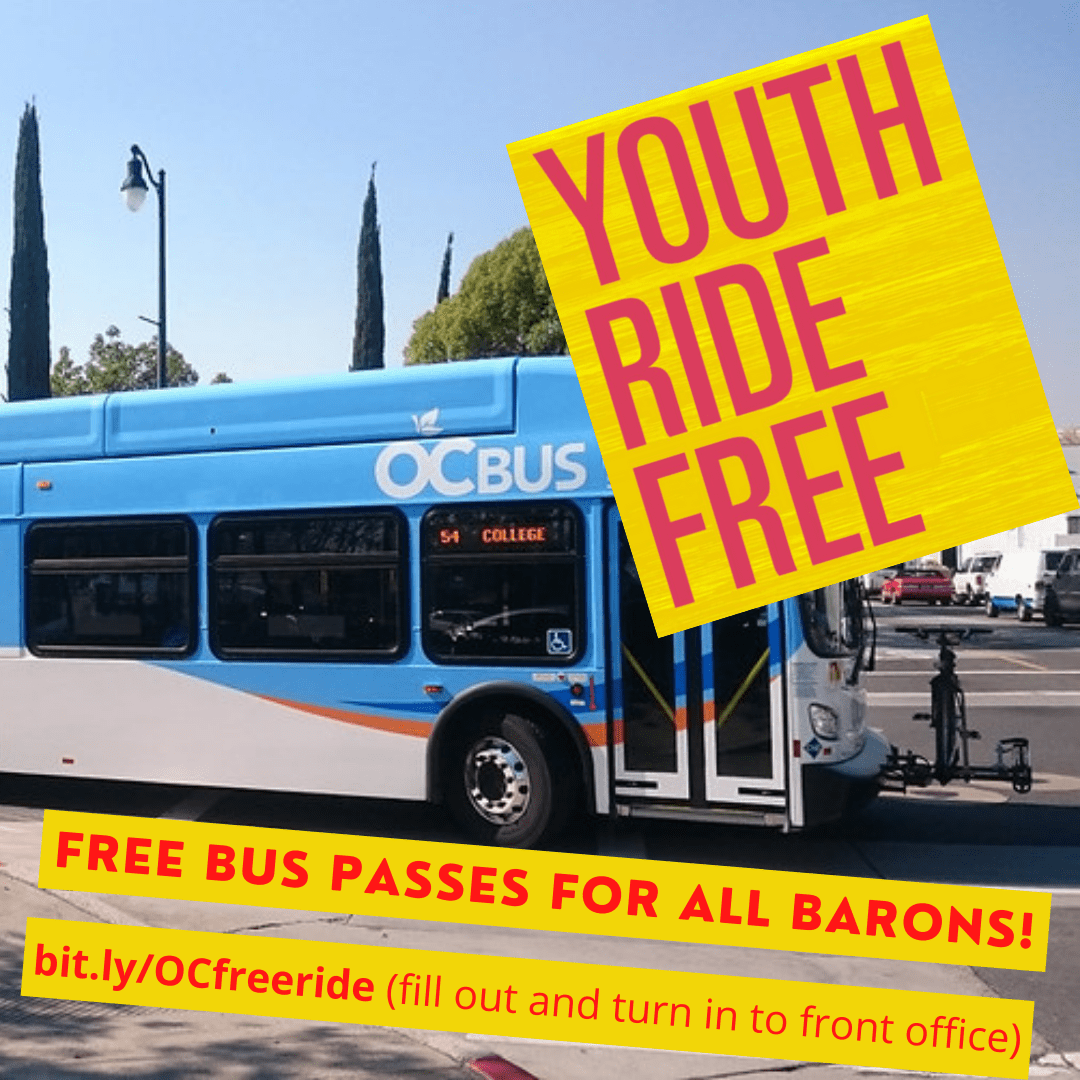 Free Bus Passes Fountain Valley High School