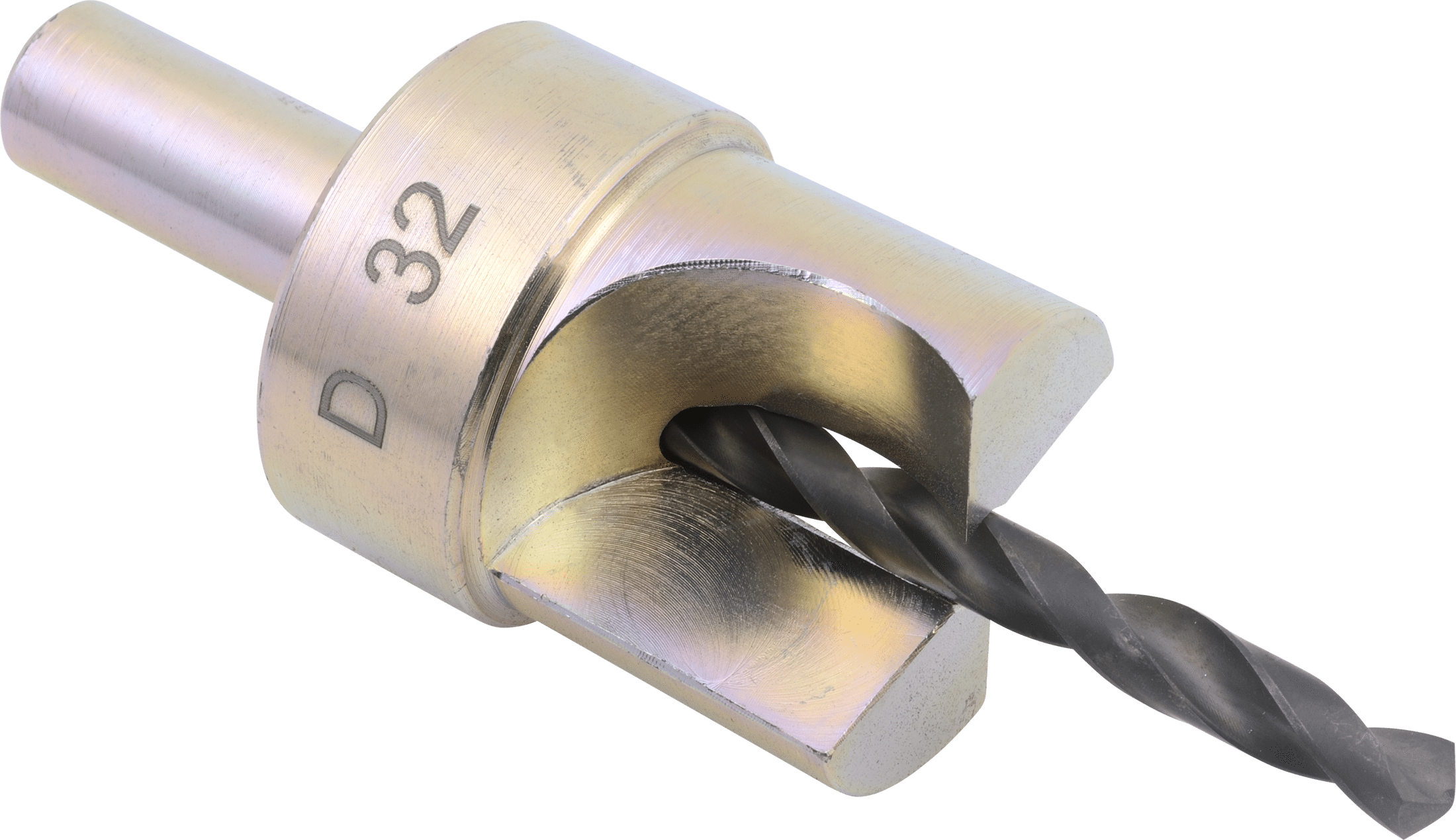 Drill for weld in saddle