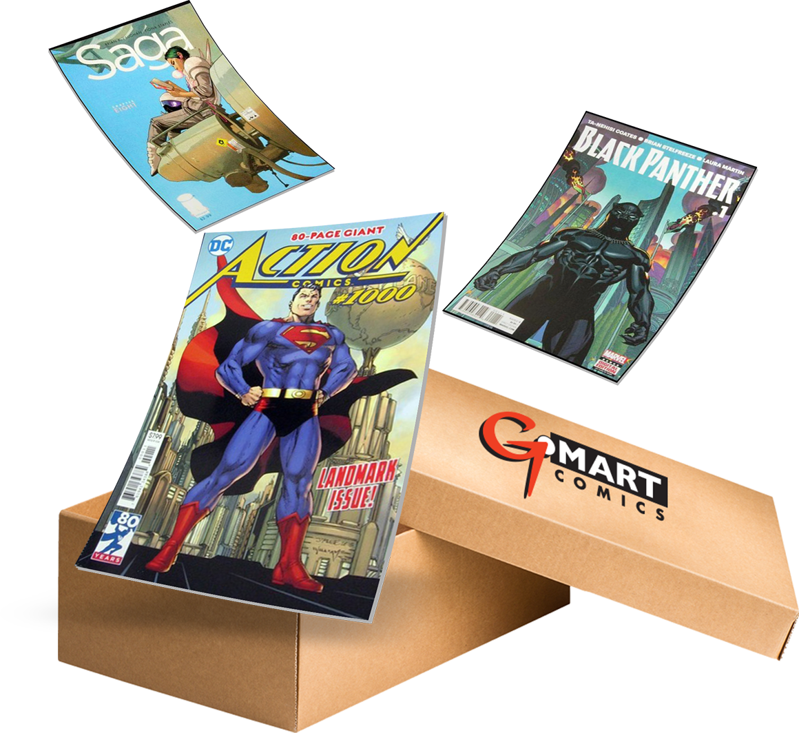 Comic Subscriptions Huge Savings at GMart Comics Online Store