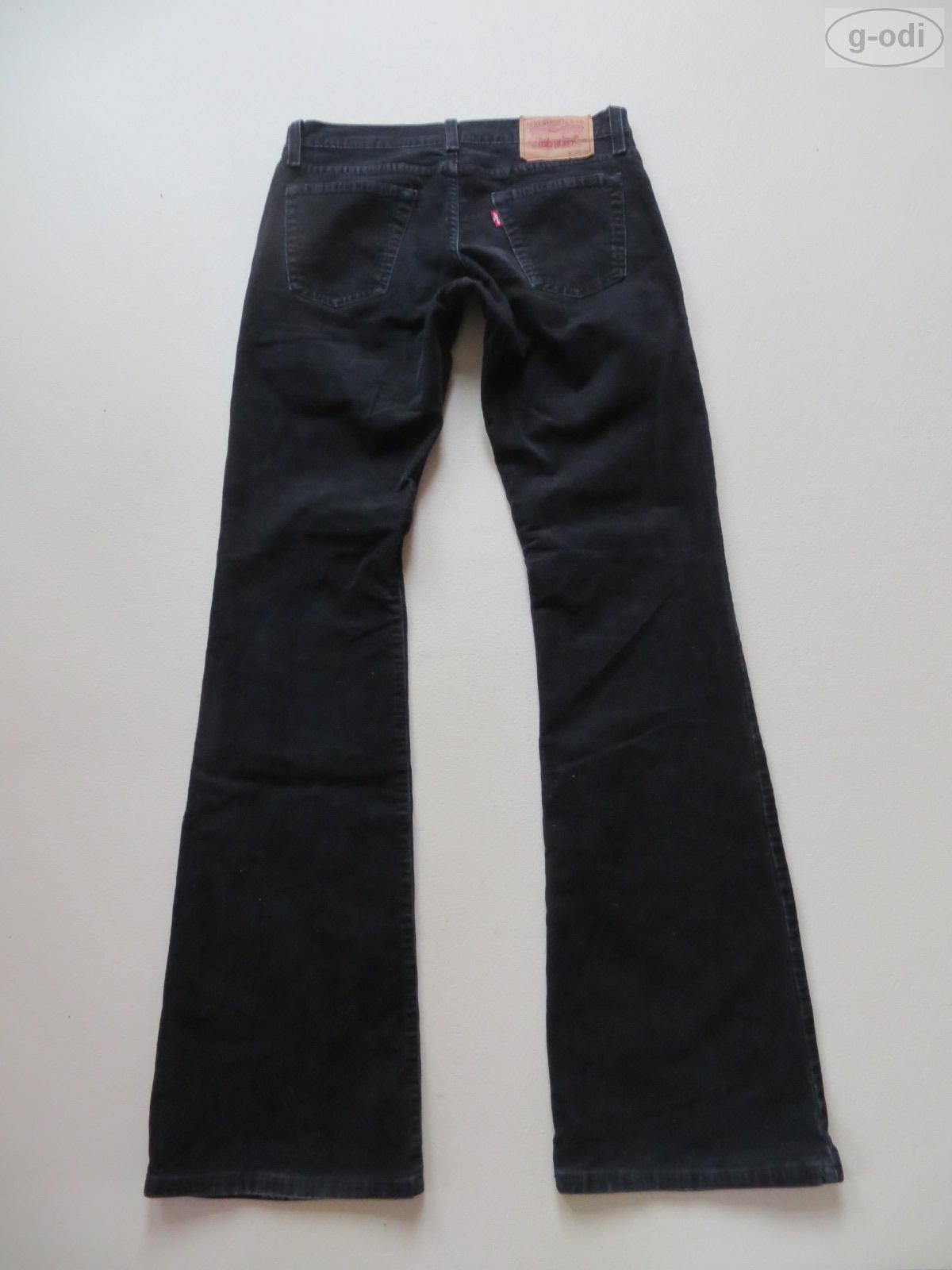 Levi's® 529 Bootcut Jeans Cord Hose W 28 /L 36 schwarz ! Colored