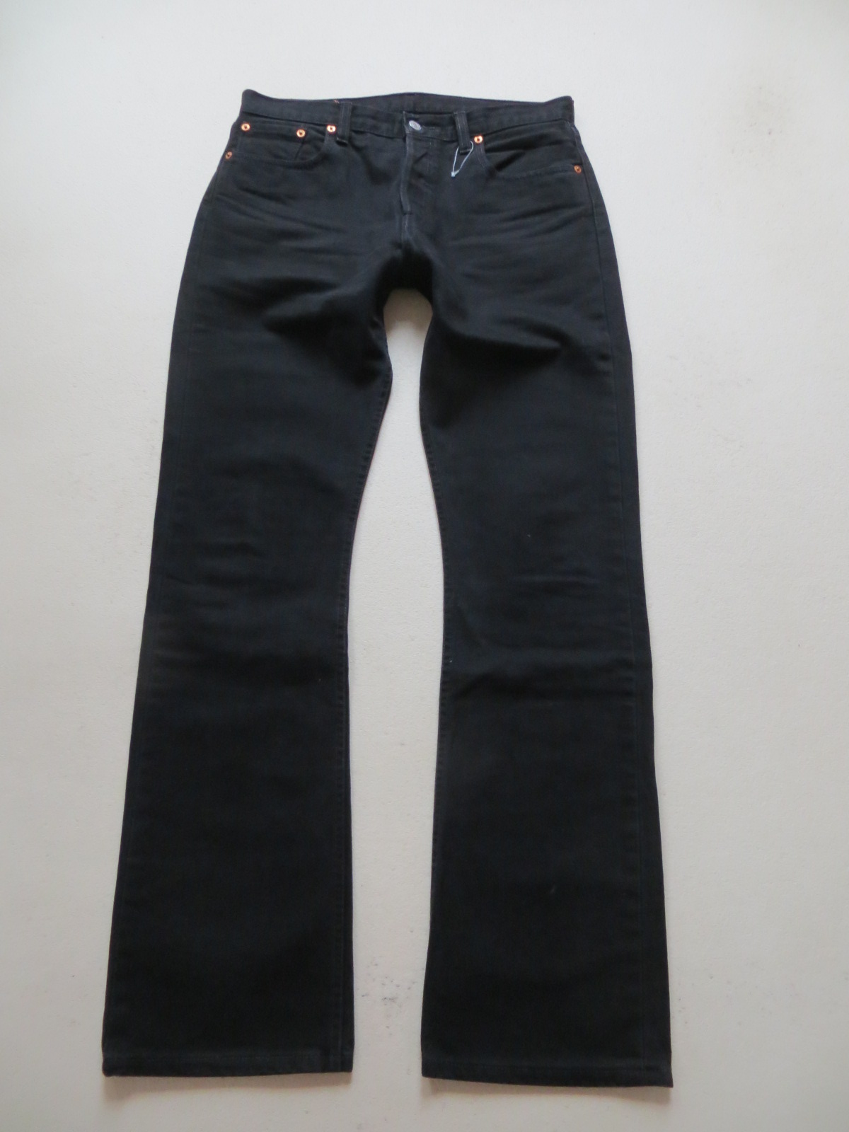Levi's 555 Bootcut Jeans Hose, W 33 /L 34, schwarz, TOP ! black Denim