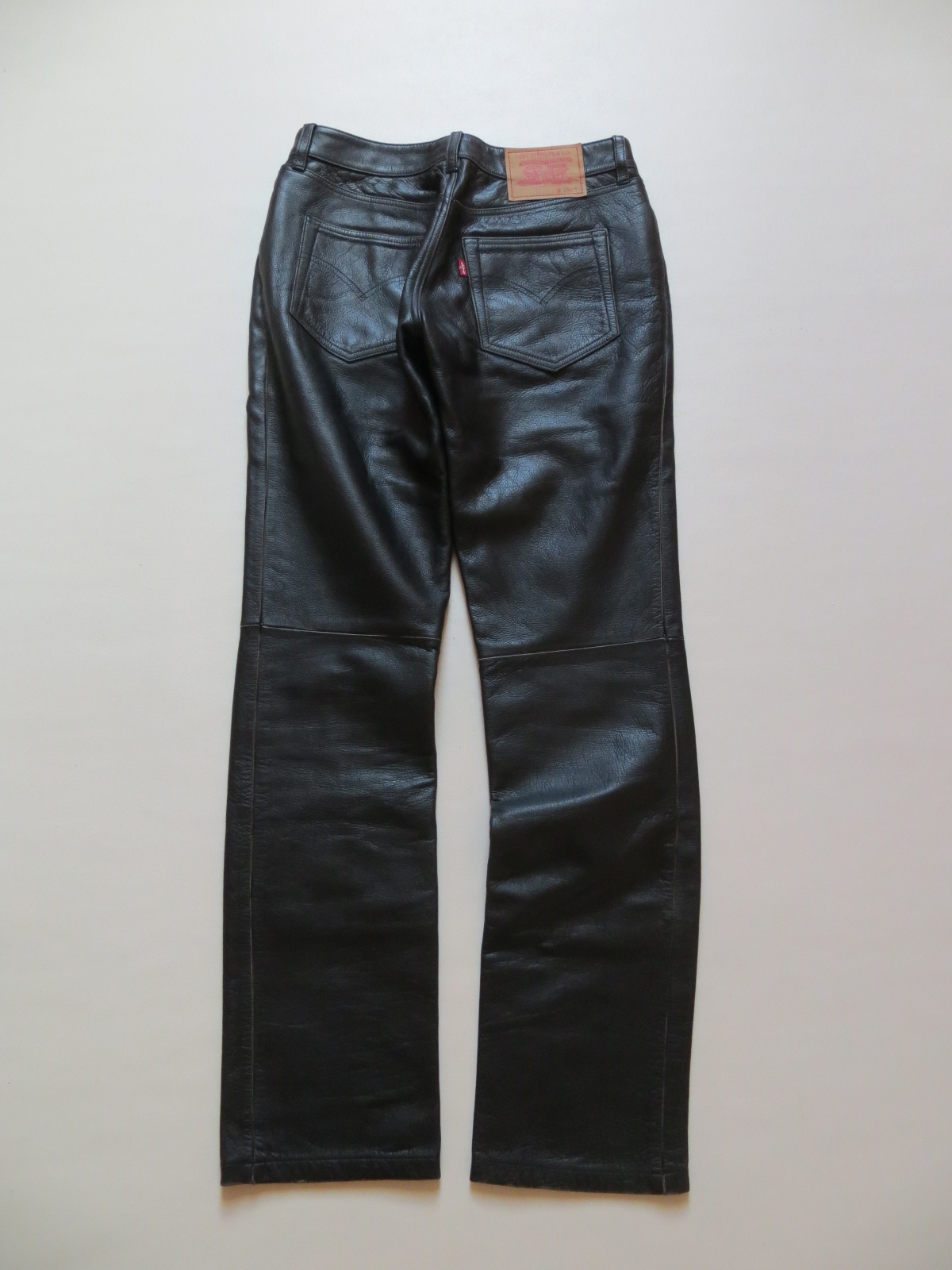 Levi's Lederhose, Leder Jeans Hose, W 28 /L 32, schwarz, Echtes Leder ! TOP ! eBay