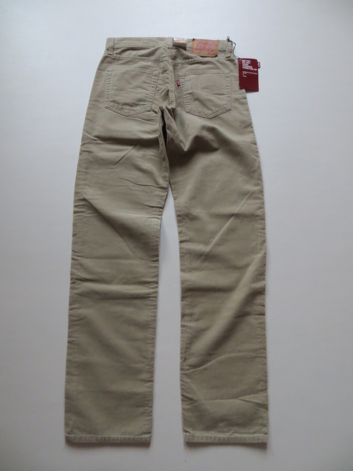 Levi's 521 Cord Jeans Hose, W 32 /L 34, NEU ! beige oldschool Cordhose