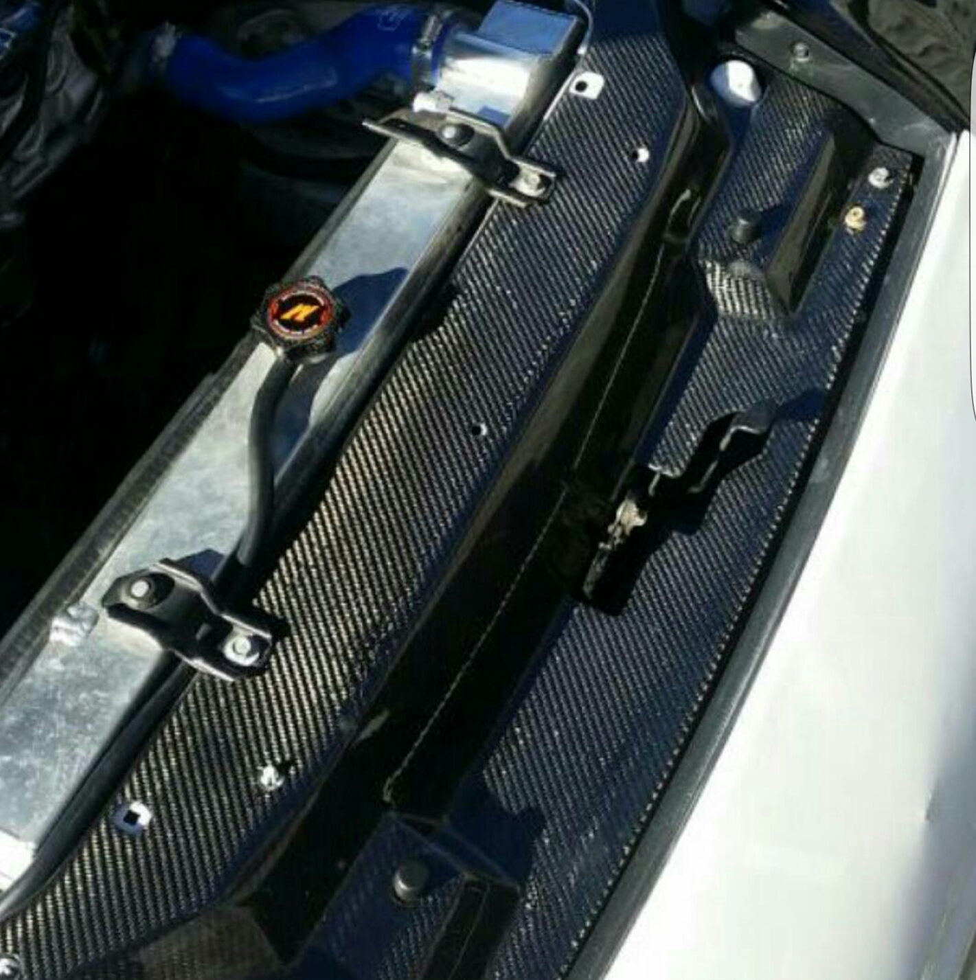 G2 Carbon 8994 Nissan 240sx (S13) Carbon Fiber Cooling Panel **SPECIAL