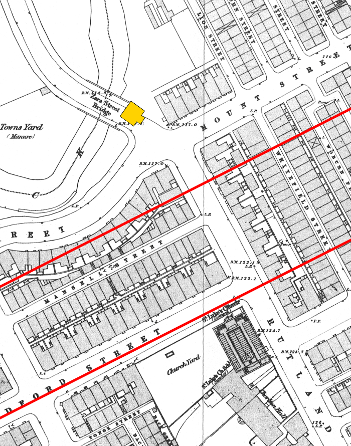 Manchester Then and Now Sackville Street, St. Luke's Church, Chorlton