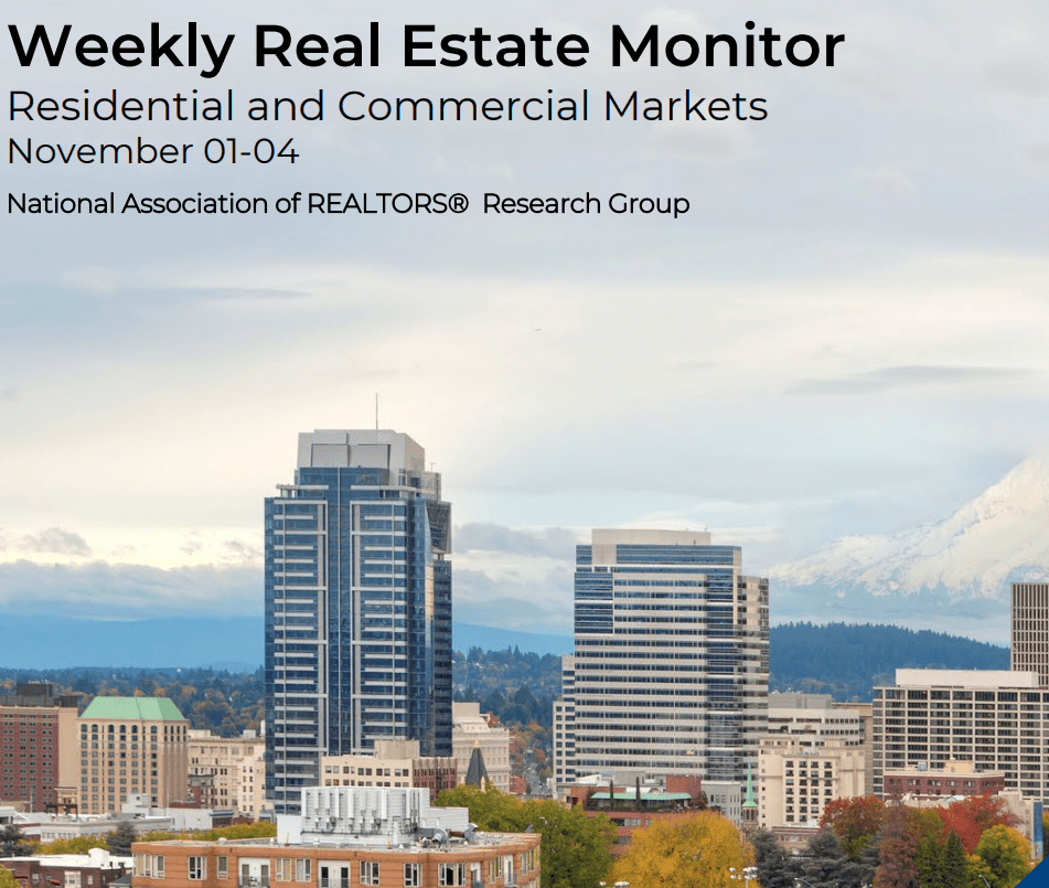 Weekly Real Estate Monitor November 1st4th, 2021 GAAR Blog Greater Albuquerque Association