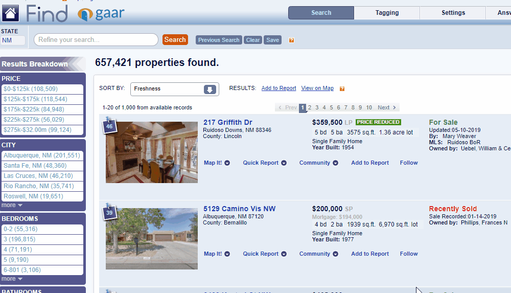 Top ways to search in the MLS GAAR Blog Greater Albuquerque Association of REALTORS®