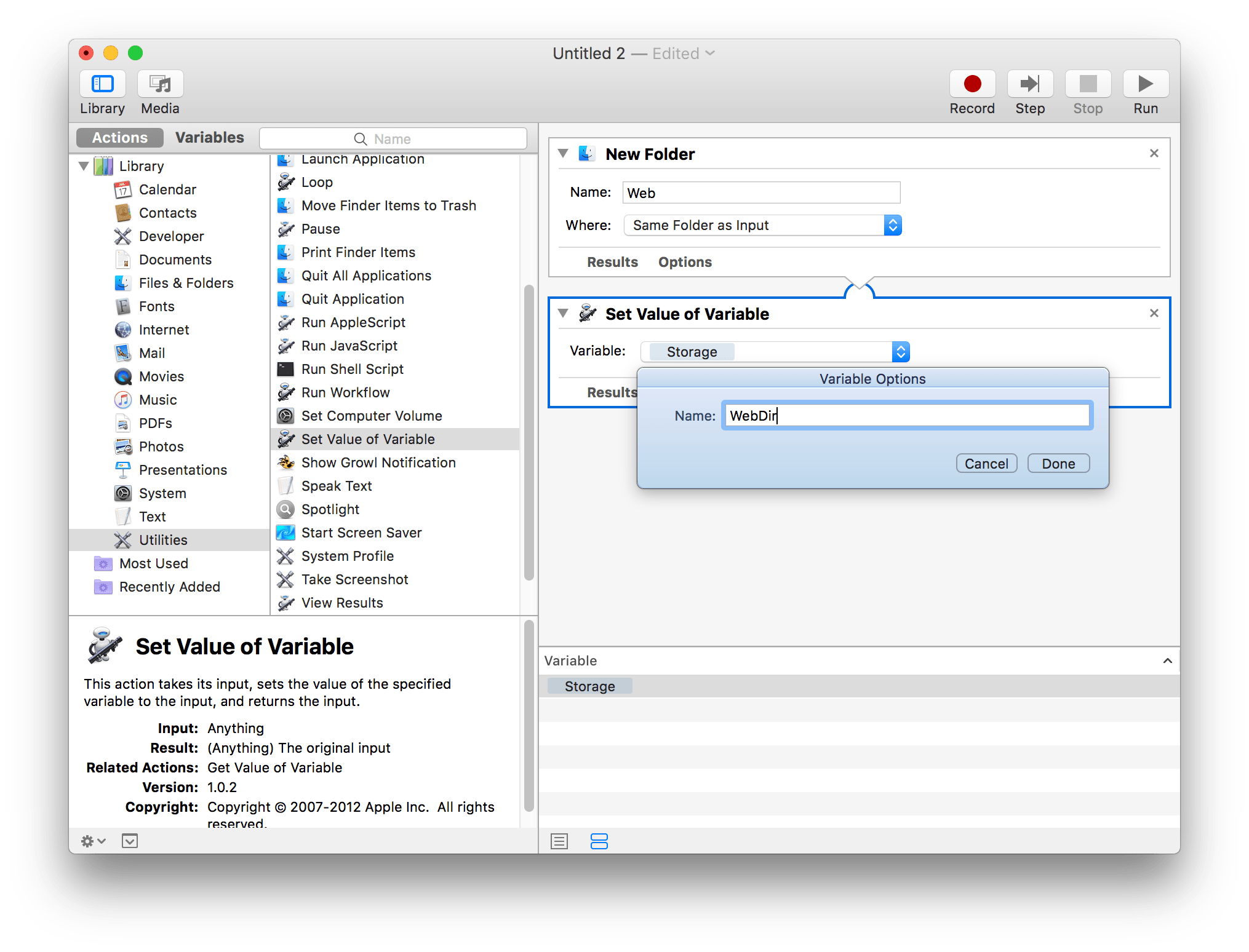 Batch Photo Resize with Mac OSX Automator GAD's Ramblings
