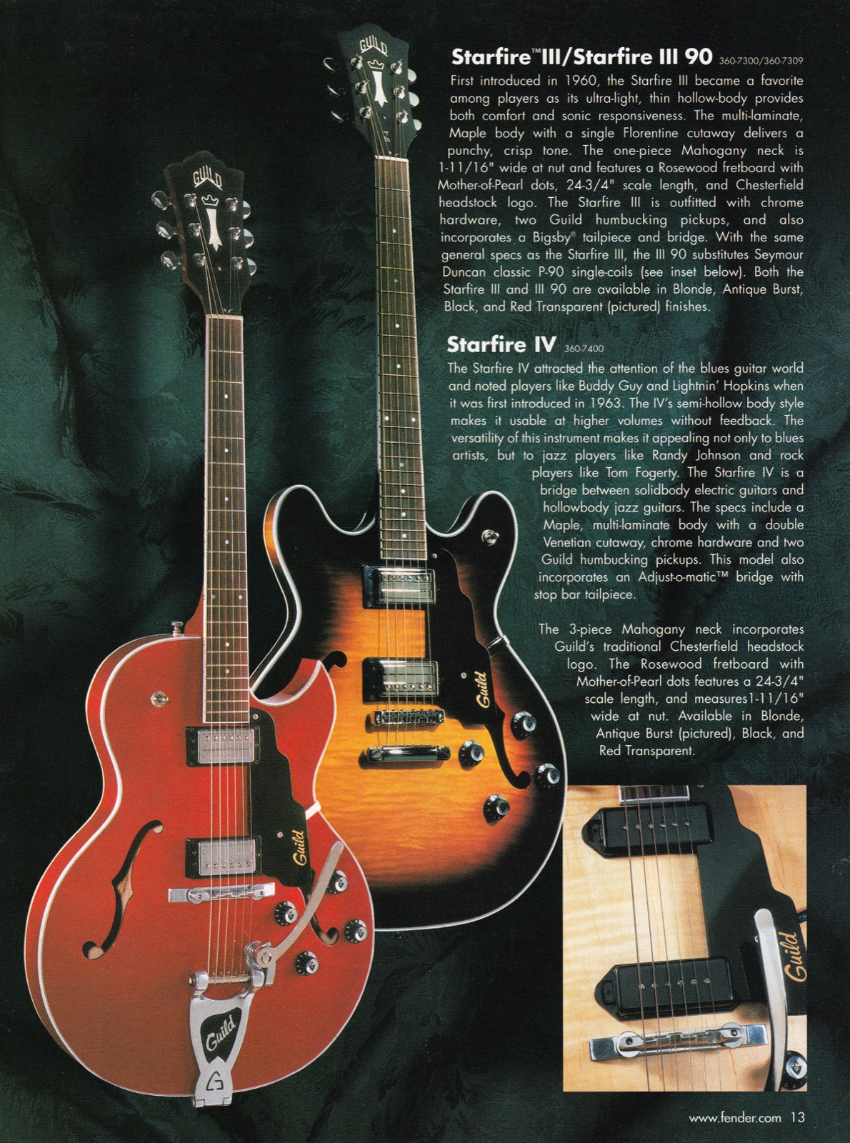 Guild Guitar Catalog 2002 Fender Front Line GAD's Ramblings