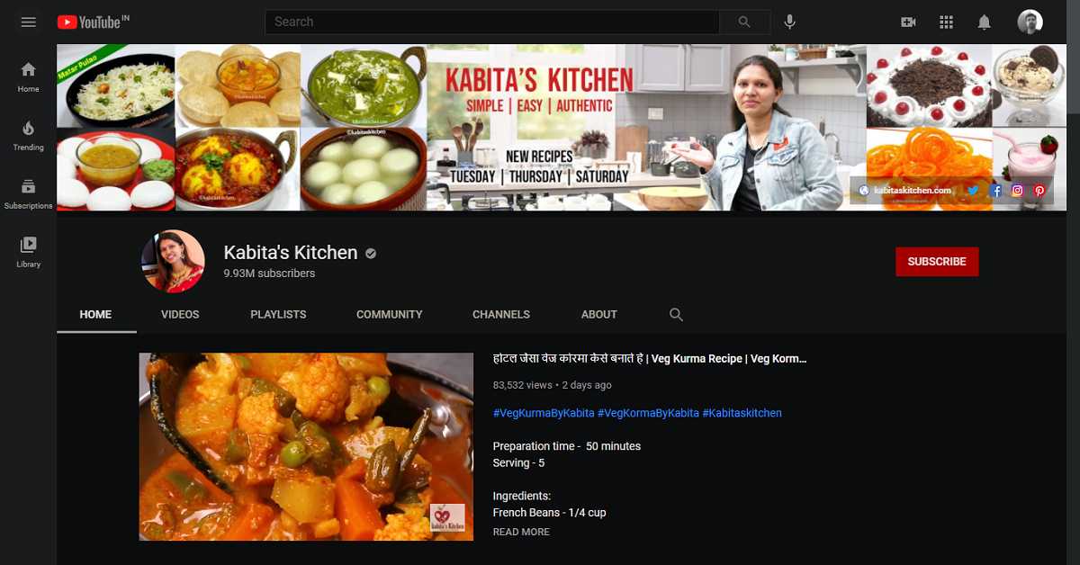 Best YouTube Channels to Follow For recipes and home cooking