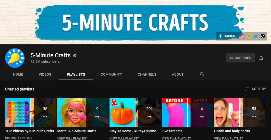 Top 5 DIY YouTube channels to follow and subscribe. Eduacate on hacks