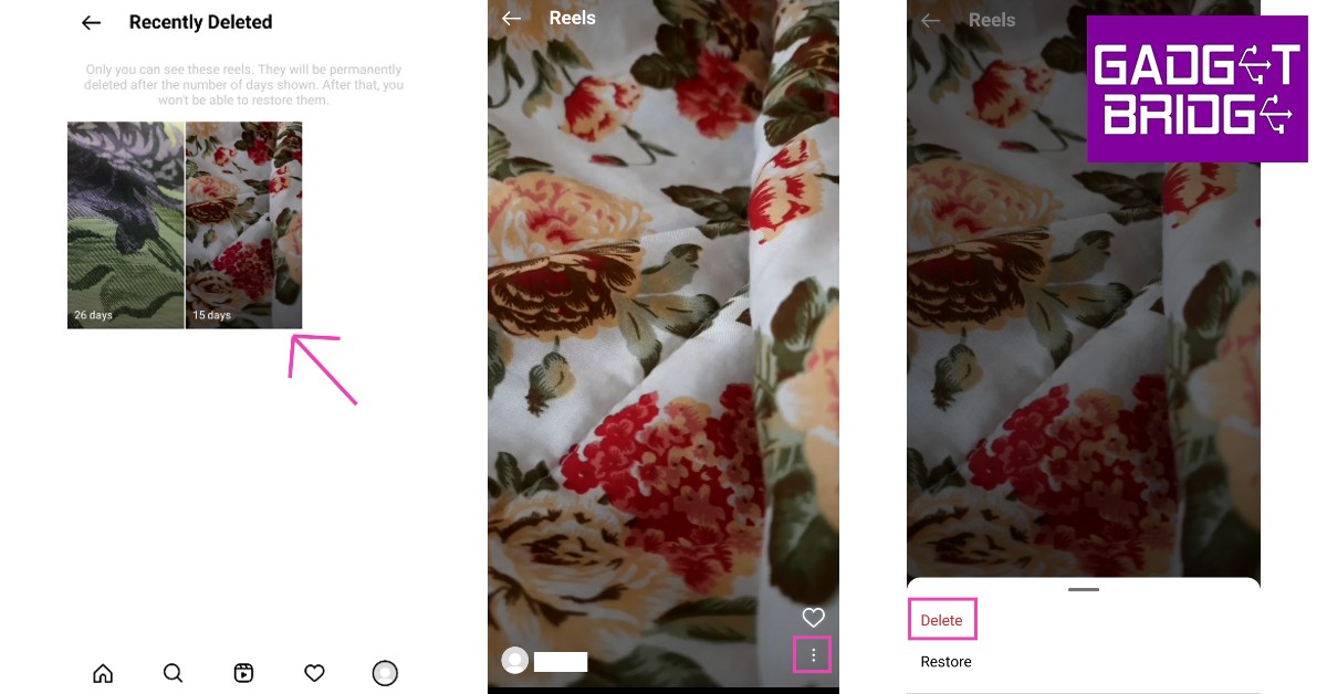 How to Recover Disappeared Reel Drafts on Instagram (2022)