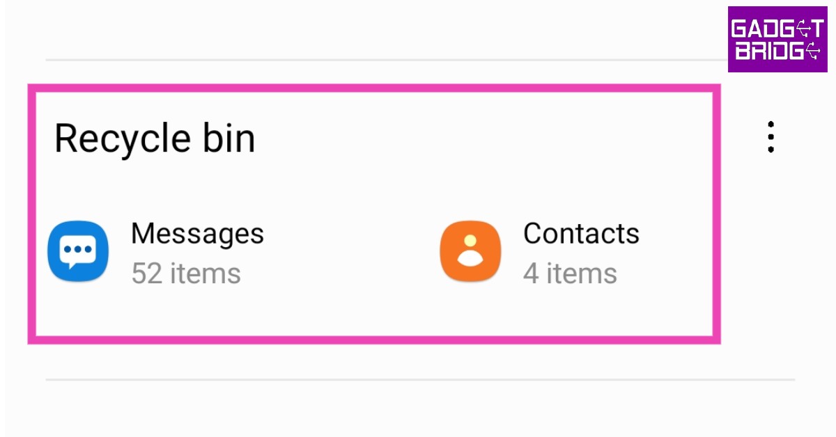 Best ways to empty Recycle Bin on Samsung Galaxy Smartphones