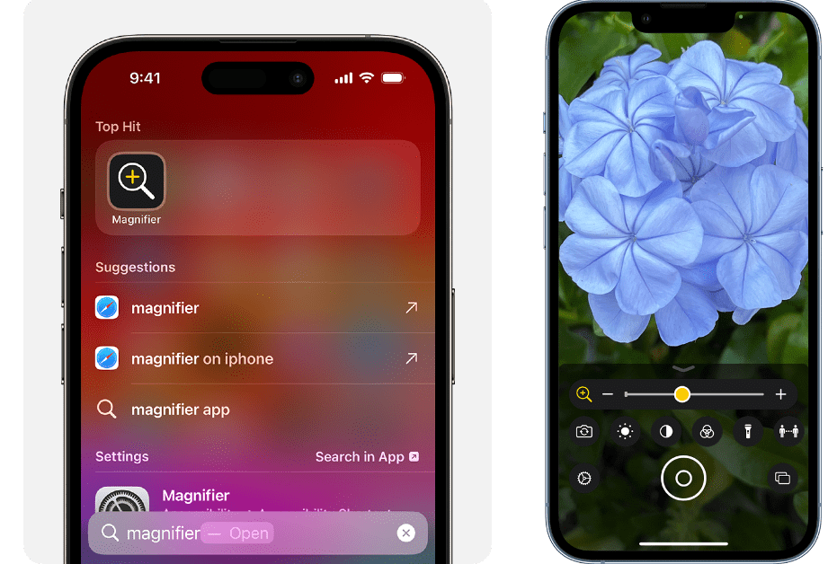 How to use your iPhone as a magnifier?