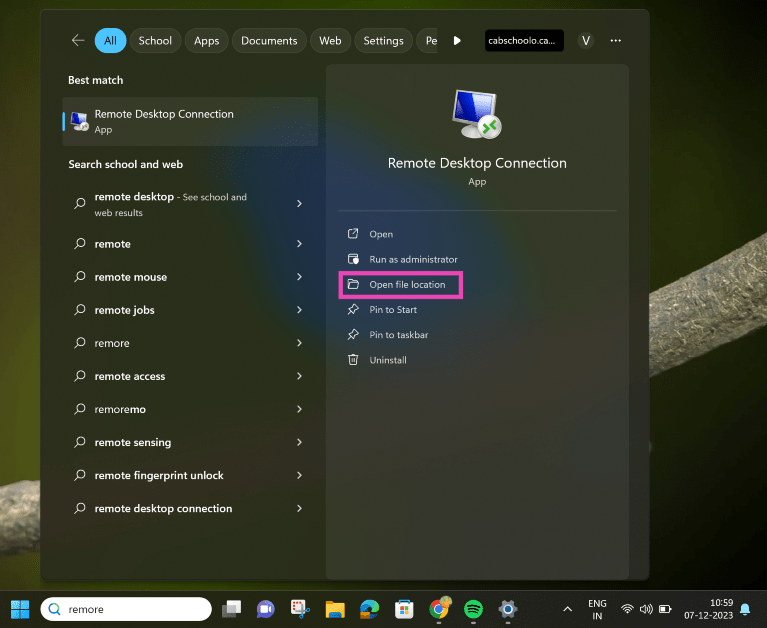 4 Ways to Create a Remote Desktop Connection Shortcut in Windows 11