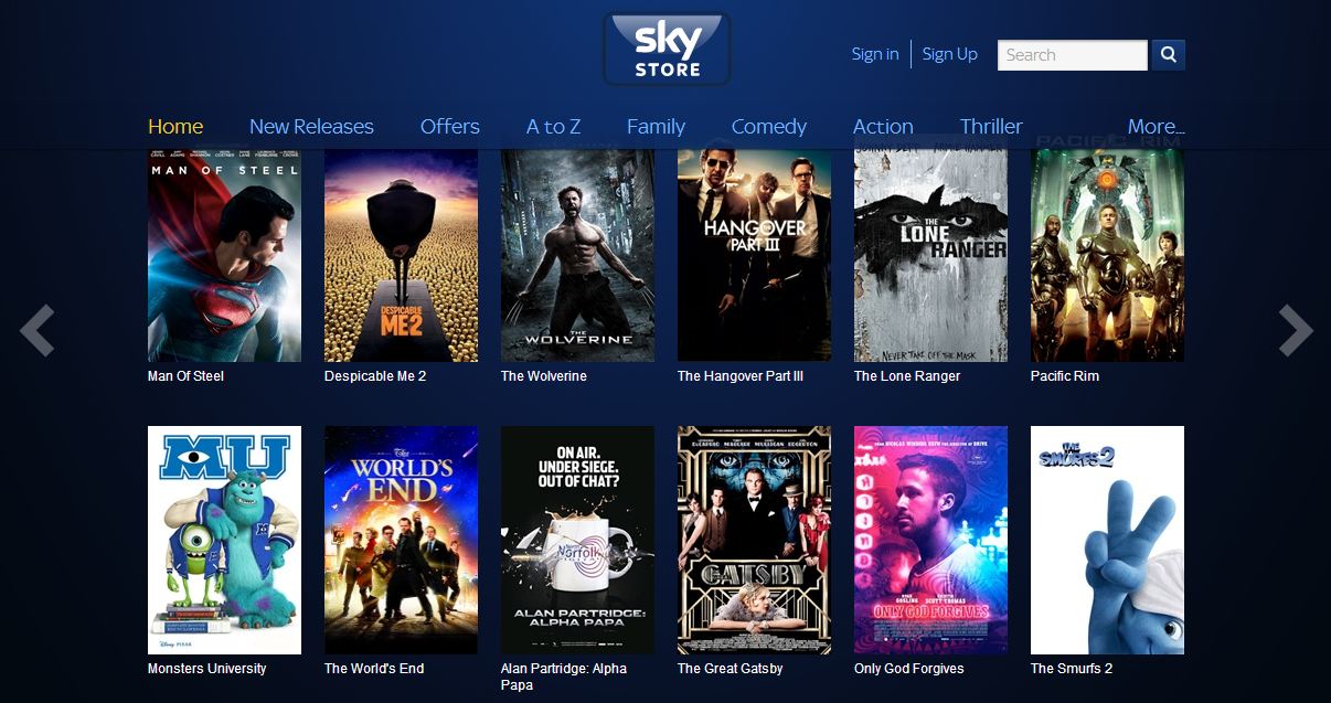 Sky Movies To Rent