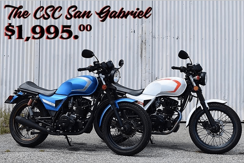 CSC SG250 San Gabriel Motorcycle Under 2k