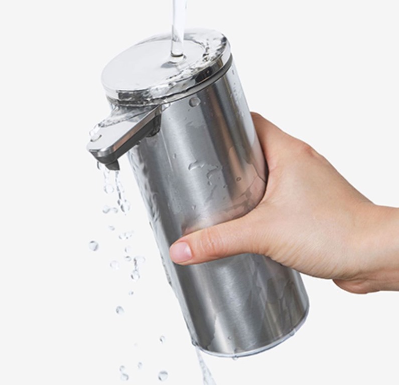 The simplehuman rechargeable soap sensor pump review GadgetNutz