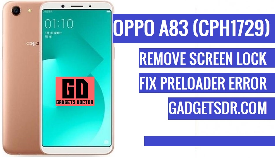 Oppoa83 2018 New Boot Cph1729 Format And Frp Done