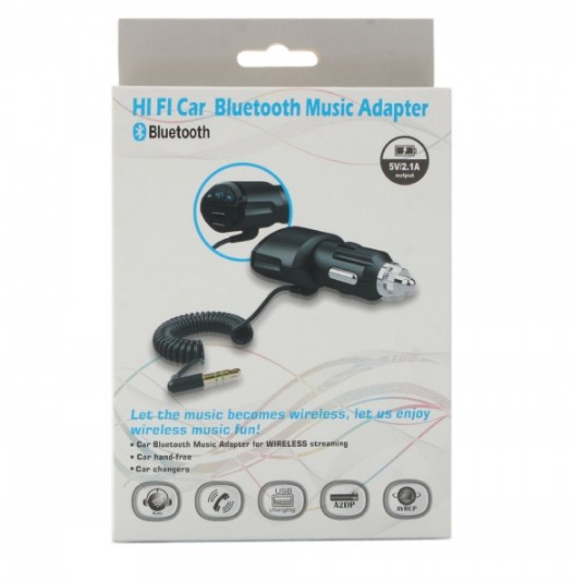 Advanced Bluetooth Hands-free Call Cigarette Lighter Rechargeable Car