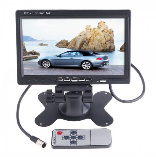 7" TFT Car LCD Monitor