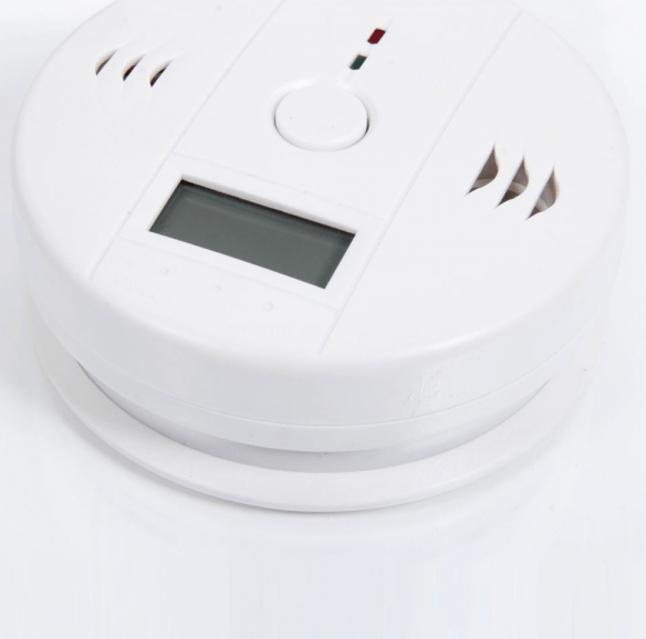 Kitchen Bedroom Carbon Monoxide Warning Detector Alarm White