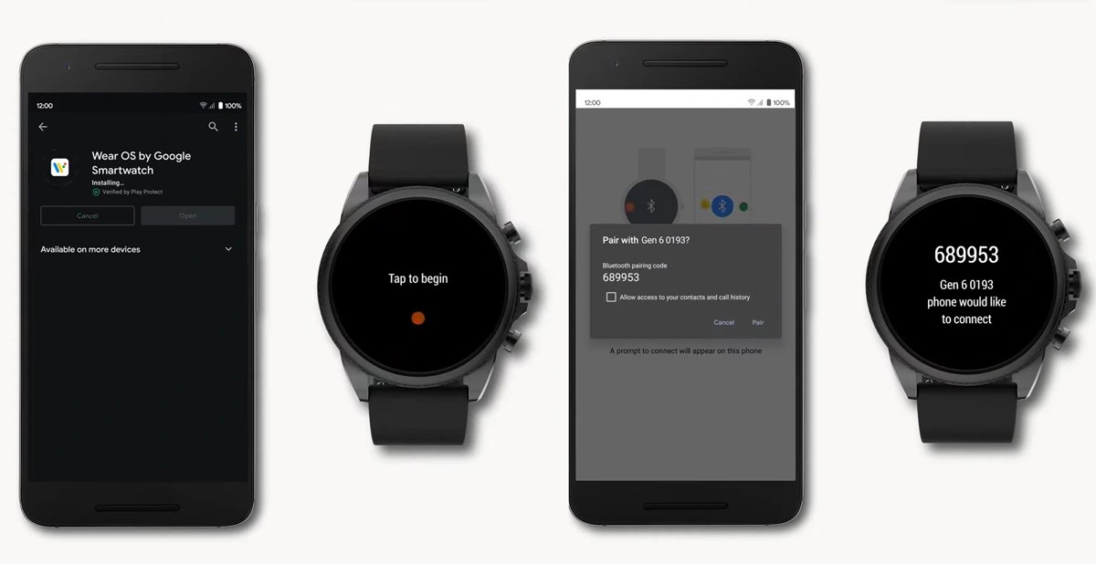 How to Connect Fossil Gen 6 to iPhone & Android (Wear OS 3)