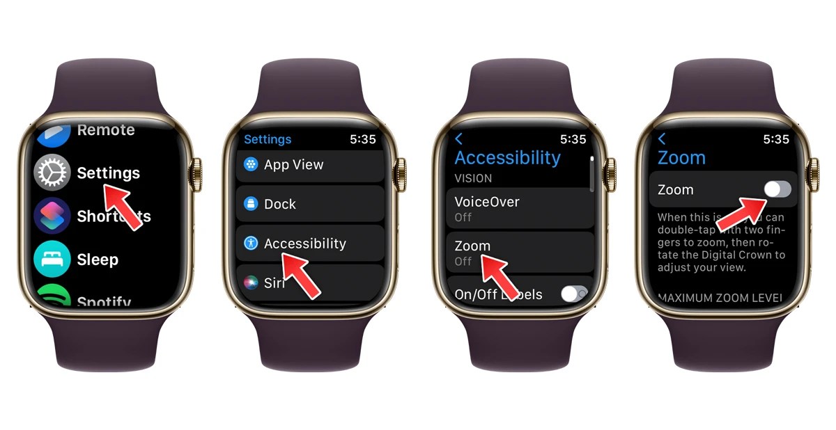 Why does my Apple Watch keep Zooming in? 4 Quick Fixes!