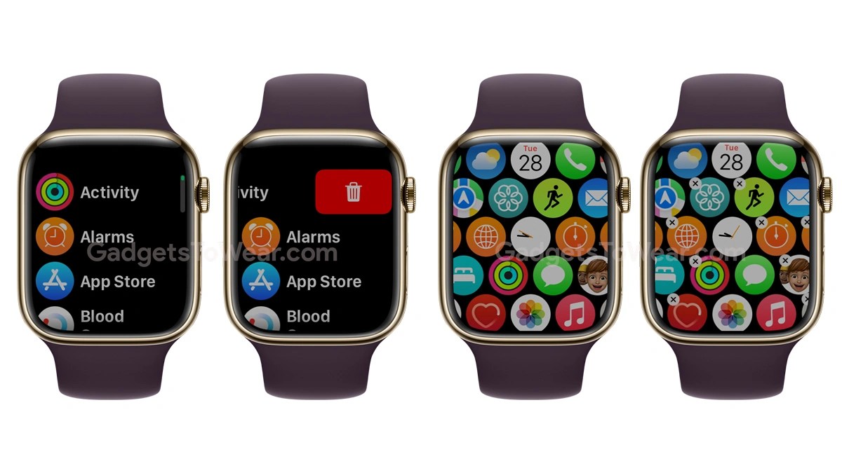 How to Remove Default Apps on Apple Watch [watchOS 9.4+]