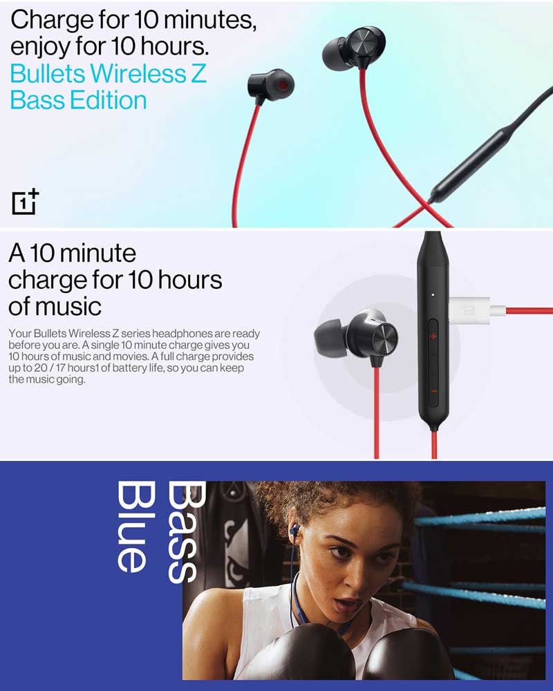 OnePlus Bullets Wireless Z Bass Edition Price in Bangladesh