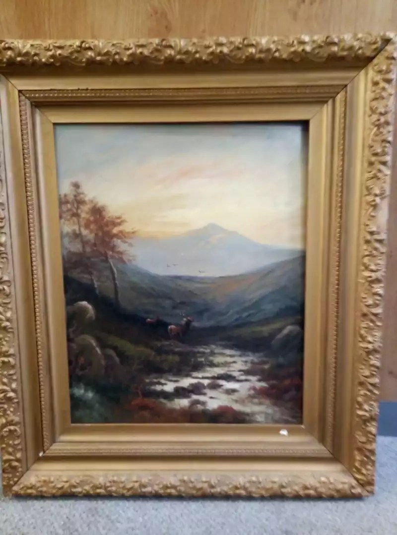 Picture frame repairs, sometimes minor Gadsby's Restoration Services