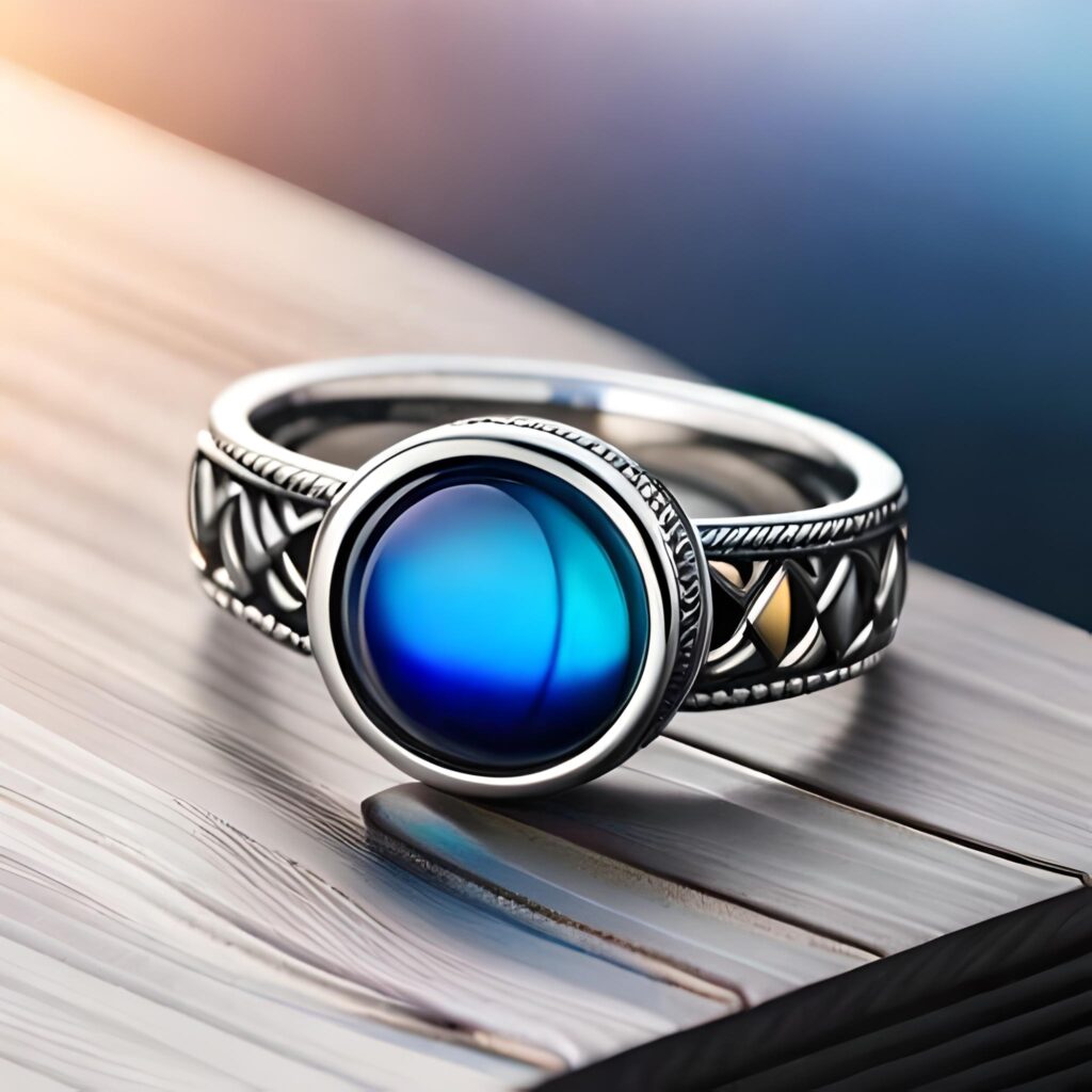 Lover's Mood Ring created with Bing AI