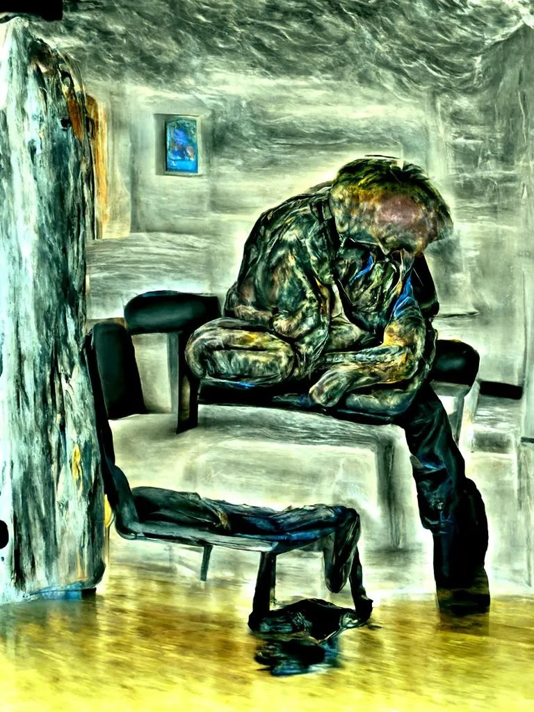 sad boi hours created with NightCafe AI