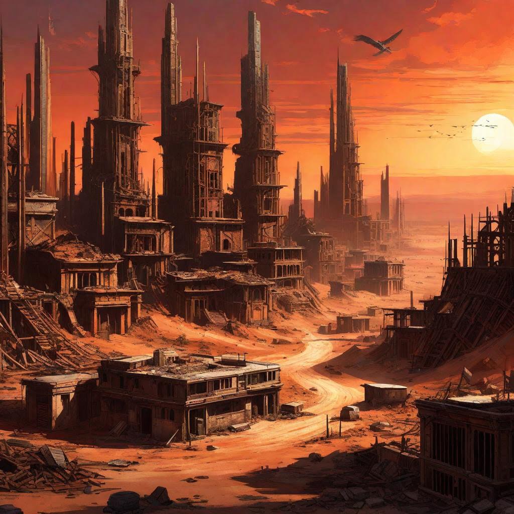 The Future of America created with Bing AI