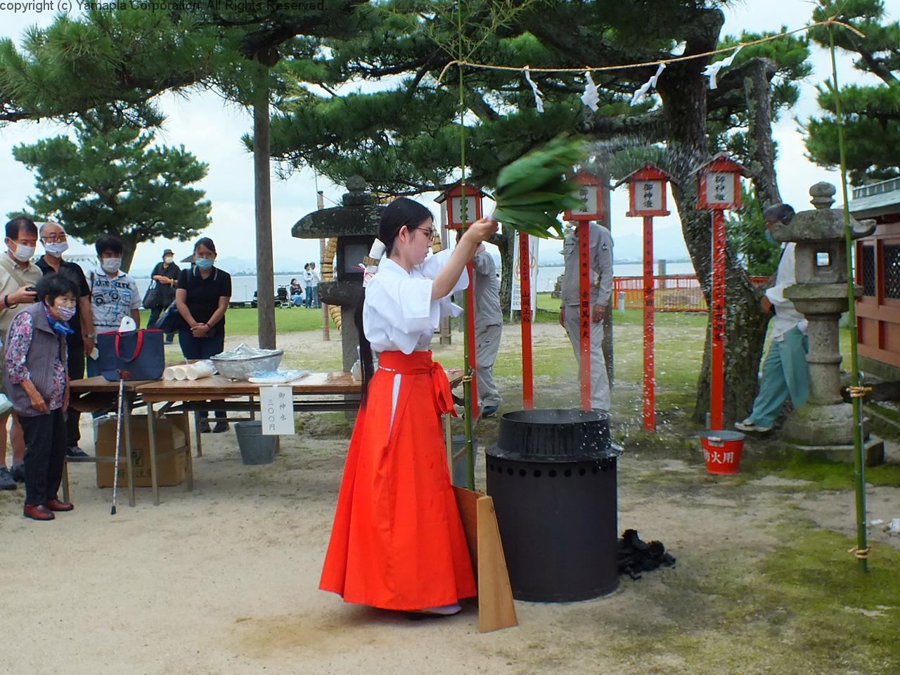 唐崎神社のみたらし祭 滋賀ガイド！