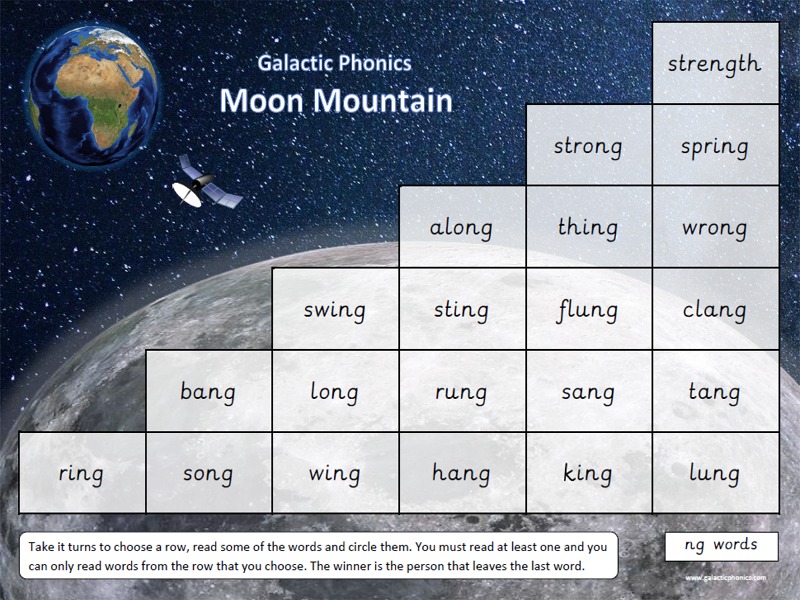 games packs Galactic Phonics
