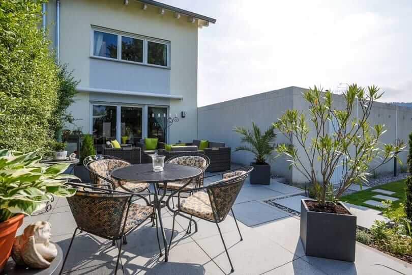 Terrasse Mit Pflanzen Wohnlich Gestalten | Galanet