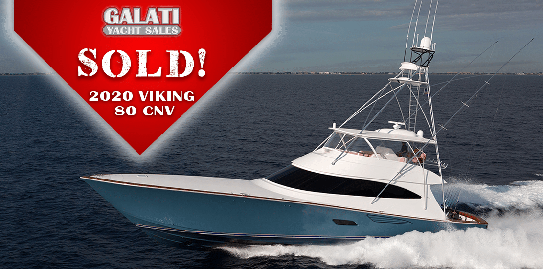 2020 Viking 80C Sold By Galati Broker Jon Mitchell Galati Yachts