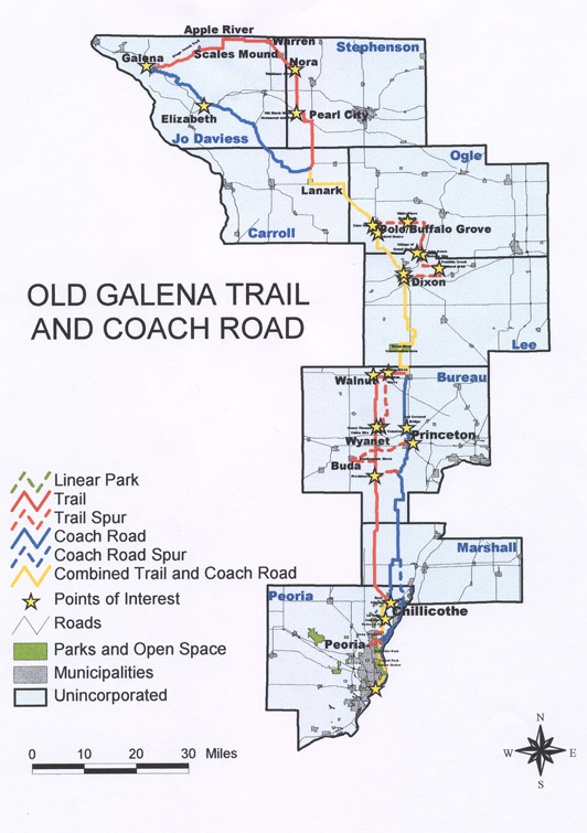 Galena Trail and Coach Road