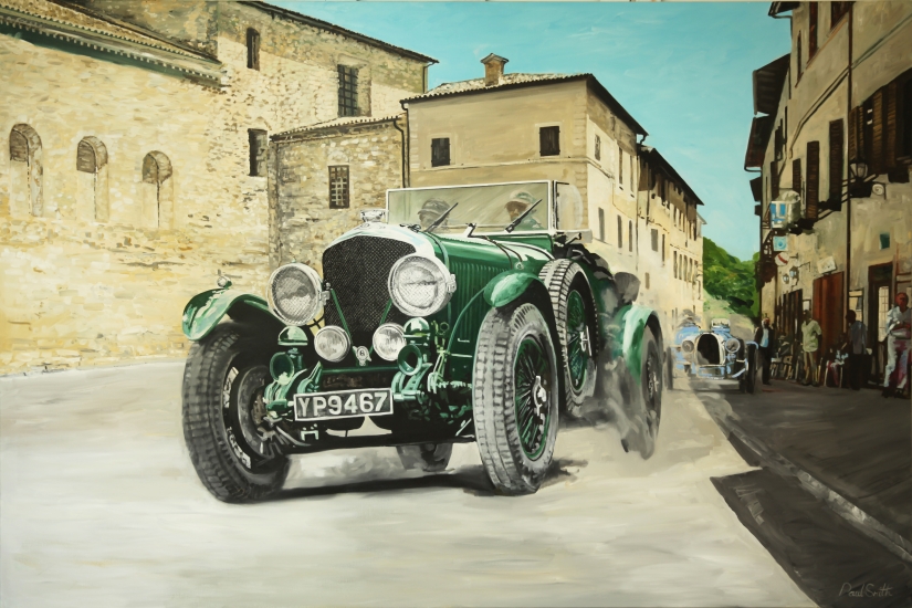 Classic Car Paintings Paul Smith Artist