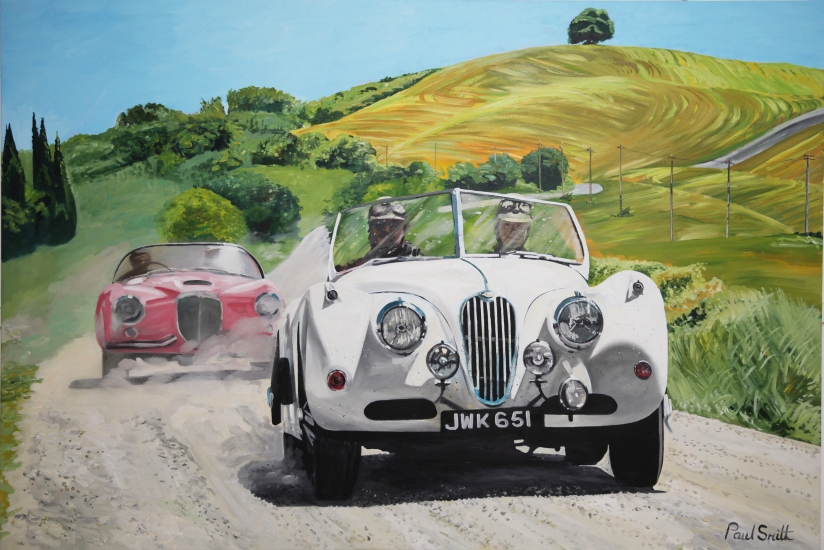 Classic Car Paintings Paul Smith Artist