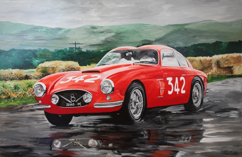 Classic Car Paintings Paul Smith Artist