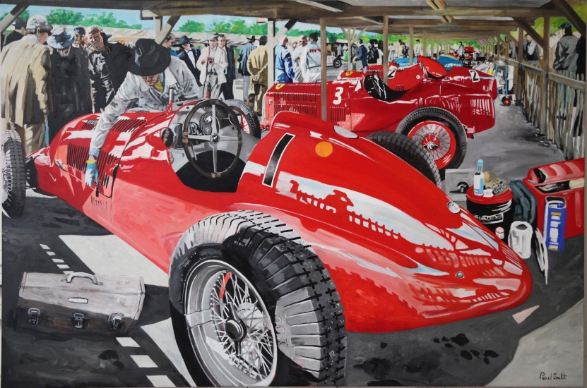 Classic Car Paintings Paul Smith Artist