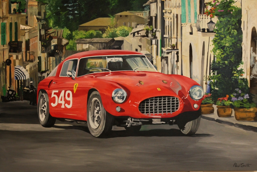 Classic Car Paintings Paul Smith Artist