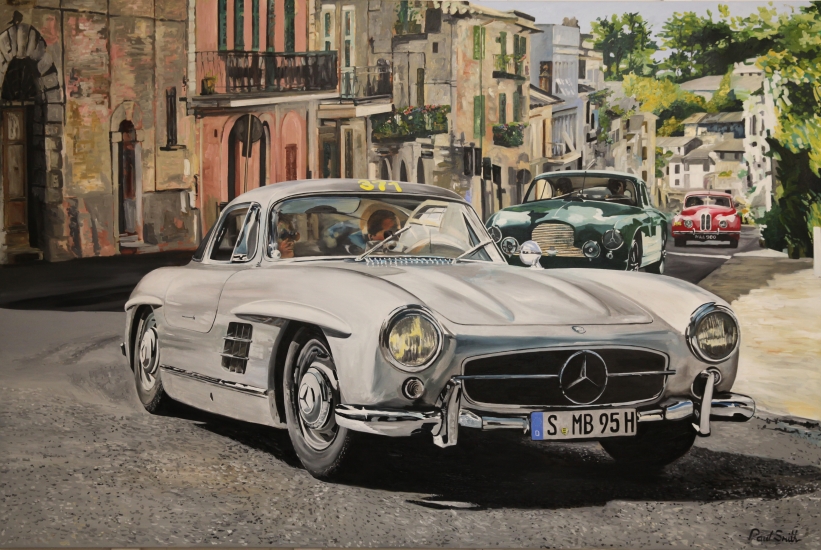 Classic Car Paintings Paul Smith Artist