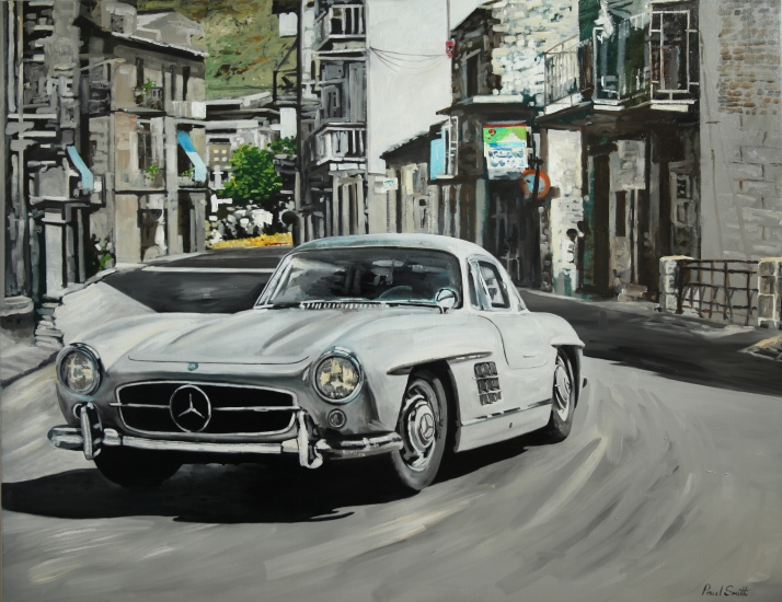 Classic Car Paintings Paul Smith Artist